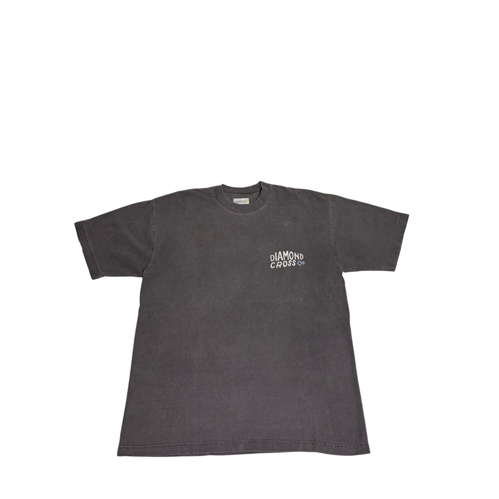 Diamond Cross Jackson Hole Cowboy Graphic Tee — Large